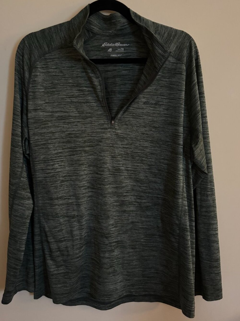 Green Quarter Zip - Men's